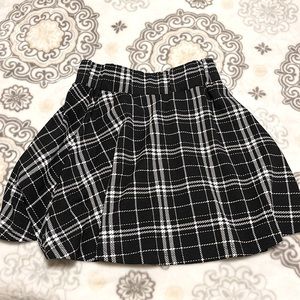 Plaid skirt